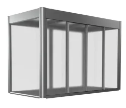 Biohort Gewächshausaufsatz Florentina für Größe 2 x 1 m, ca. B201,6/H136,4/T104 cm