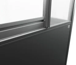 Biohort Gewächshaus Florentina 2 x 0,5 MAXI, ca. B201,6/H213,4/T54,7 cm