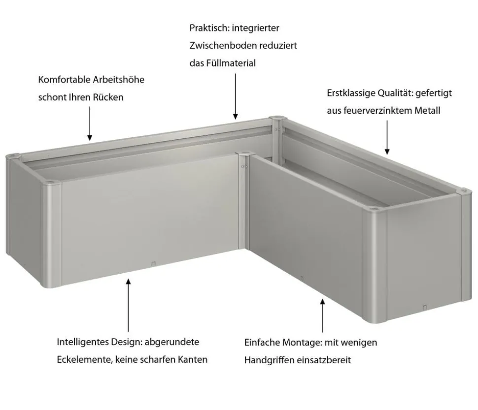 Biohort Hochbeet Belvedere L150