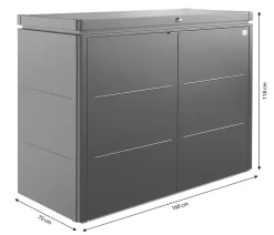 Biohort Metallgerätebox HighBoard 160