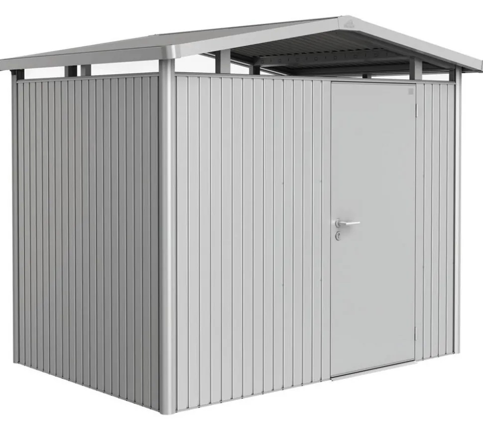 Biohort Metallgerätehaus Panorama® P2, ca. B273/H227/T198 cm