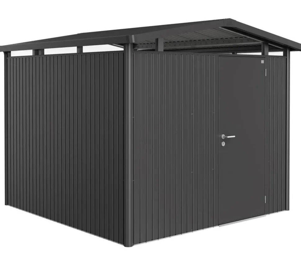 Biohort Metallgerätehaus Panorama® P4, ca. B273/H227/T278 cm