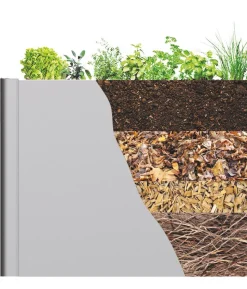Biohort Metall HochBeet 1,5x0,5, ca. B152/H77/T53 cm