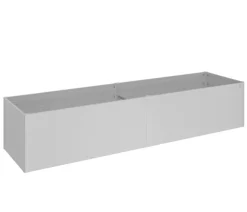 Biohort Metall-Hochbeet 4x1, ca. B397/H77/T102 cm