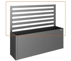 Biohort Metall-Rankgitter für HochBeet 4x1, ca. B397/H91/T4 cm