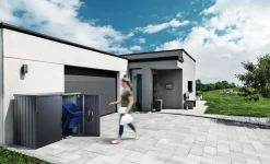 Biohort Mülltonnenbox Alex, ca. B80/H129/T88 cm