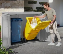 Biohort Mülltonnenbox Alex Duo, ca. B147/H129/T88 cm