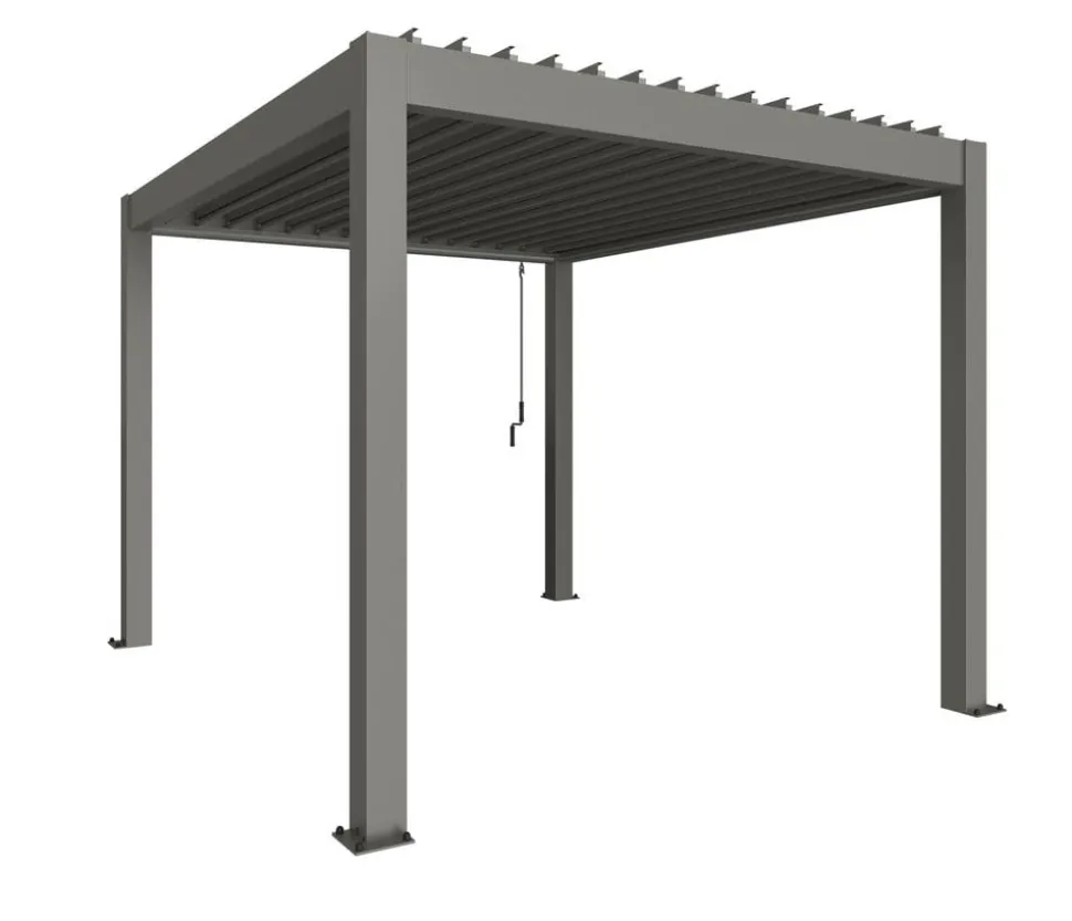 Biohort Pergola 3 x 3,5 einfarbig, ca. B312/H264/T367,5 cm
