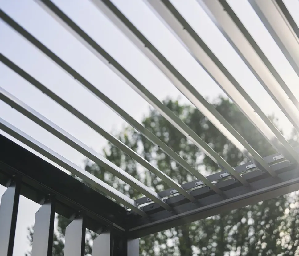 Biohort Pergola 6 x 3 einfarbig, ca. B608/H264/T312 cm
