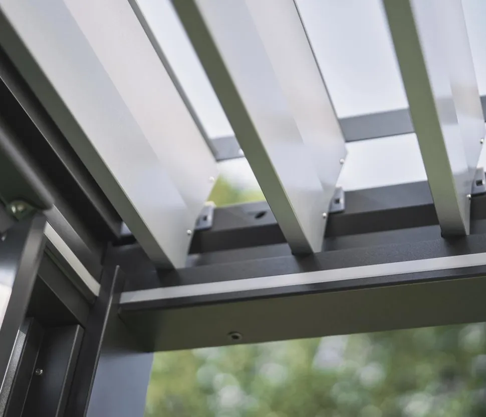 Biohort Pergola 6 x 3 einfarbig, ca. B608/H264/T312 cm