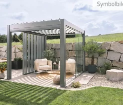 Biohort Pergola 4,5 x 3,5 einfarbig, ca. B460/H264/T367,5 cm