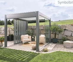 Biohort Pergola 6 x 3,5 zweifarbig, ca. B608/H364/T367,5 cm