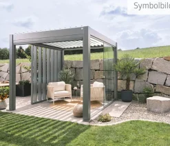 Biohort Pergola 6 x 3,5 zweifarbig, ca. B608/H364/T367,5 cm