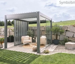 Biohort Pergola 5 x 3,5 zweifarbig, ca. B515,5/H264/T367,5 cm