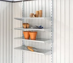 Biohort Regalböden, ca. B72/H7/T24,5 cm, 4er Set