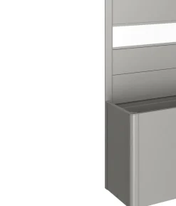 Biohort Sichtschutz Belvedere 100 mit Acrylglas, ca. B102/H91/T4 cm