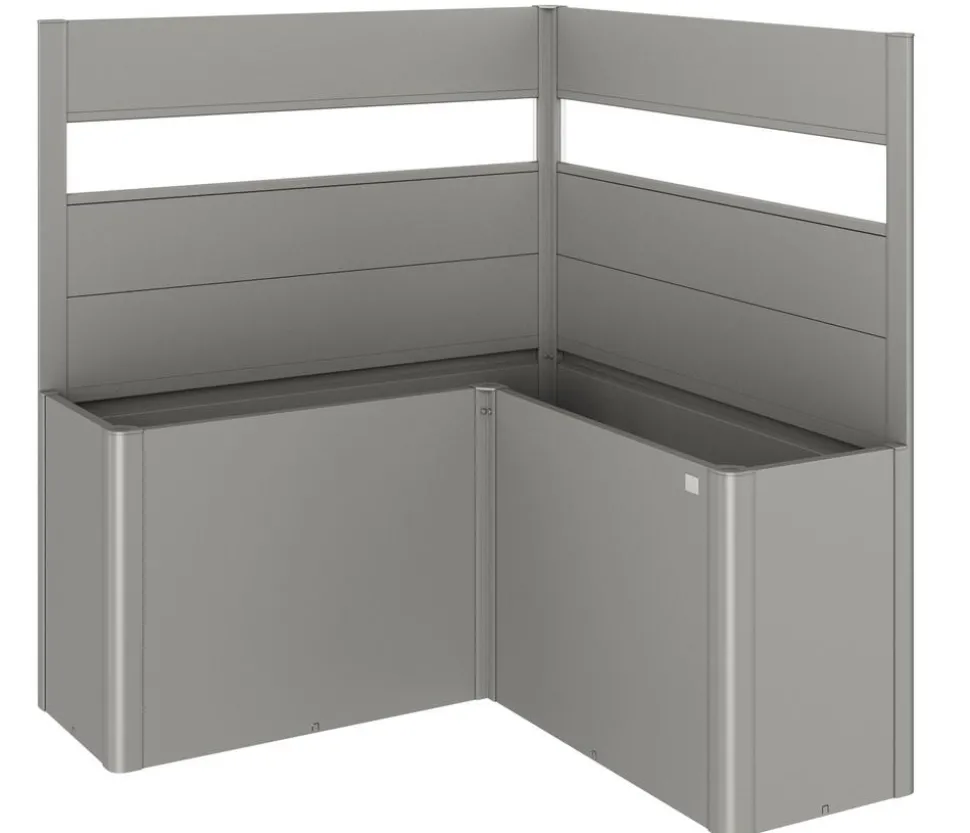 Biohort Sichtschutz Belvedere L150 mit Acrylglas, ca. B152/H91/T152 cm