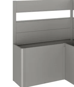 Biohort Sichtschutz Belvedere L150 mit Acrylglas, ca. B152/H91/T152 cm