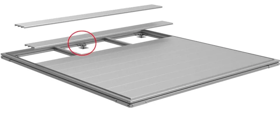 Biohort SmartBase Fundament-Zusatzpaket für Zusatztür