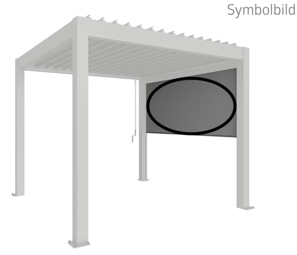 Biohort Sonnenschutzrollo Gr. 3,5 m, elektrisch, ca. B235/H10/T327 cm