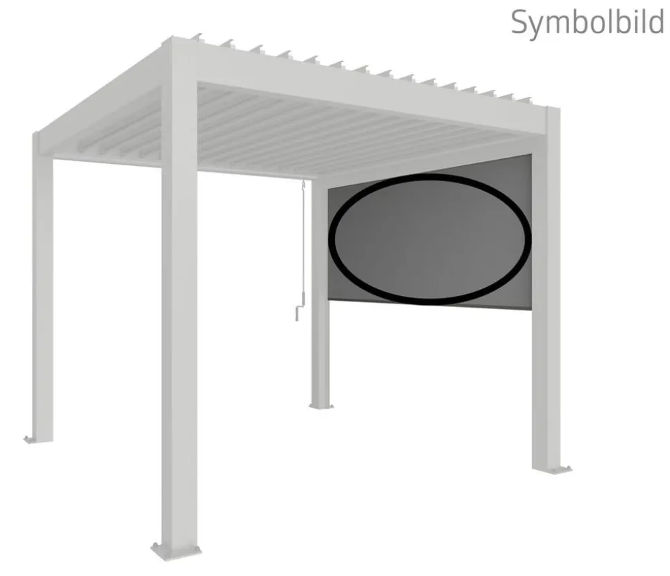 Biohort Sonnenschutzrollo Gr. 3 m, elektrisch, ca. B235/H10/T272 cm