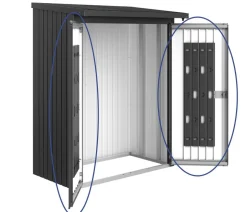 Biohort Türpaket WoodStock® 150