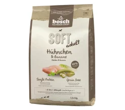 bosch Trockenfutter für Hunde Soft Adult, Hühnchen & Banane