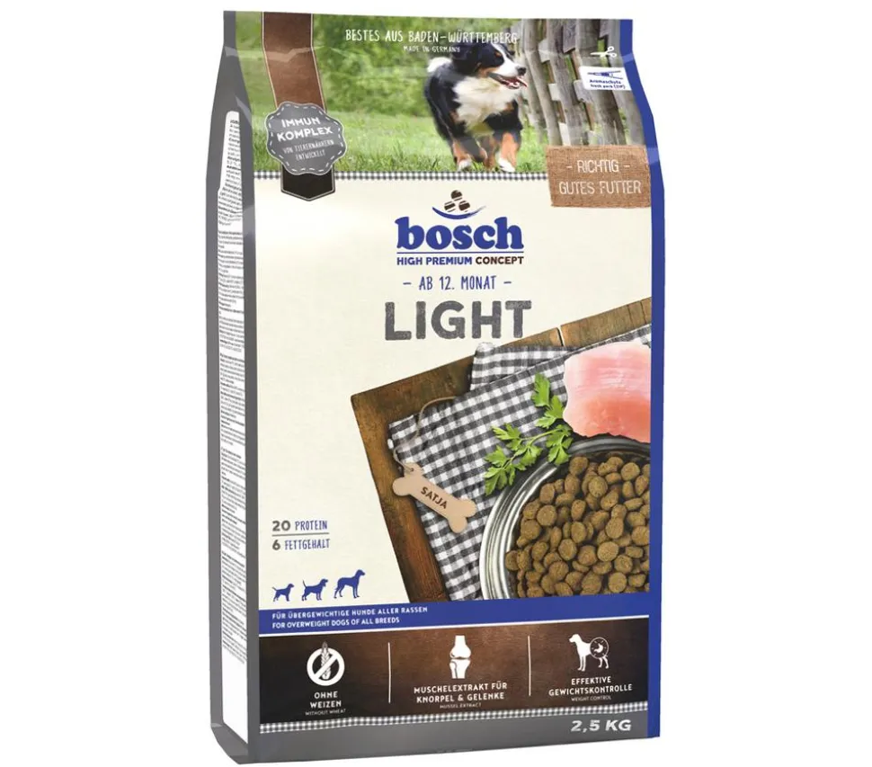 bosch Trockenfutter für Hunde Light
