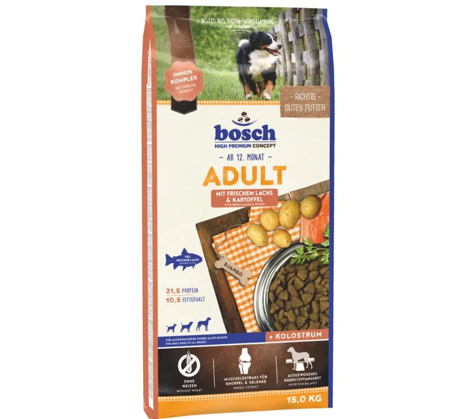 bosch Trockenfutter für Hunde Adult, Lachs & Kartoffel