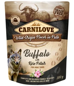 Carnilove Nassfutter für Hunde Wild-Origin Paté Adult, 300 g