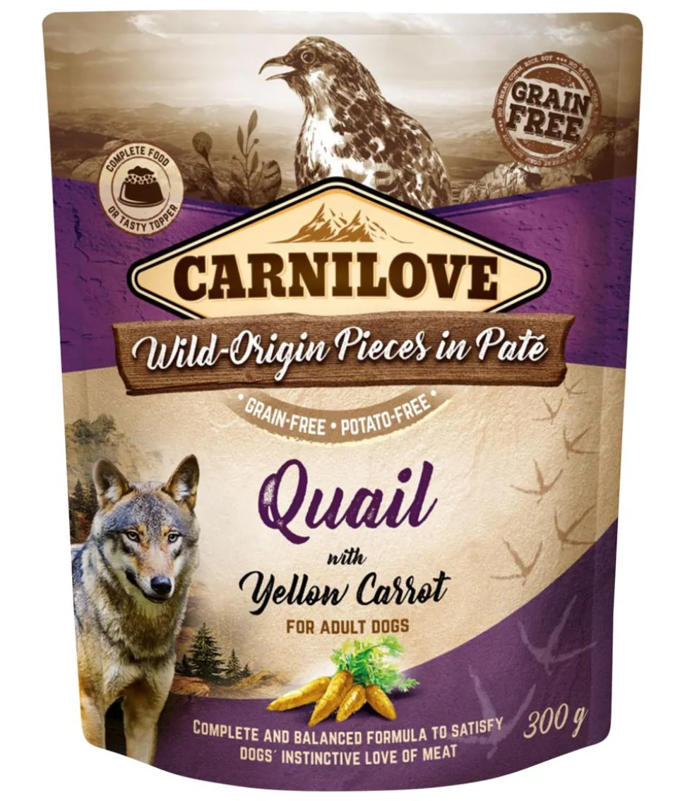 Carnilove Nassfutter für Hunde Wild-Origin Paté Adult, 300 g