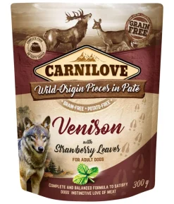 Carnilove Nassfutter für Hunde Wild-Origin Paté Adult, 300 g