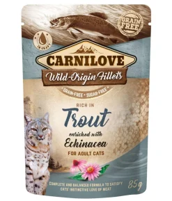 Carnilove Nassfutter für Katzen Wild-Origin Fillets Adult, 85 g