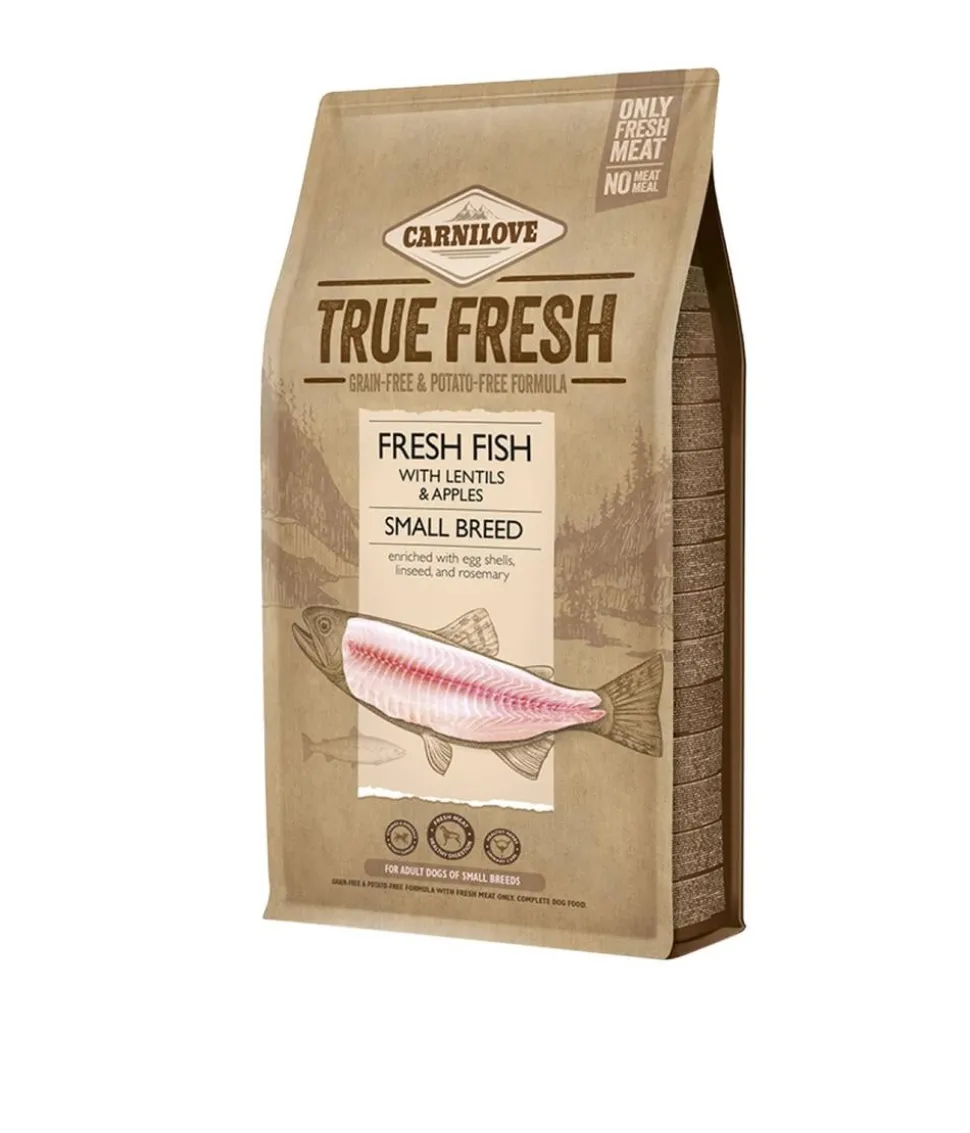 Carnilove True Fresh Trockenfutter für Hunde Small Breed Adult, Fisch