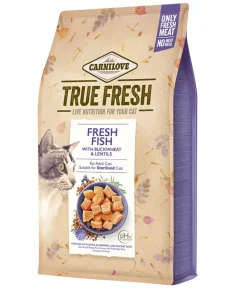 Carnilove True Fresh Trockenfutter für Katzen Adult, Fisch