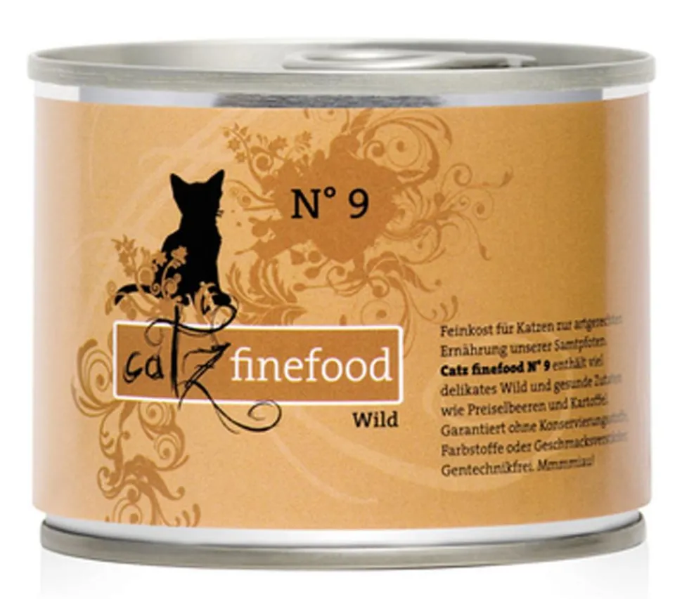 catz finefood Nassfutter für Katzen, 6 x 200 g
