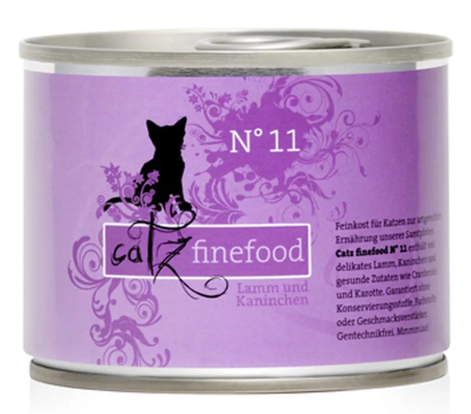 catz finefood Nassfutter für Katzen, 6 x 200 g