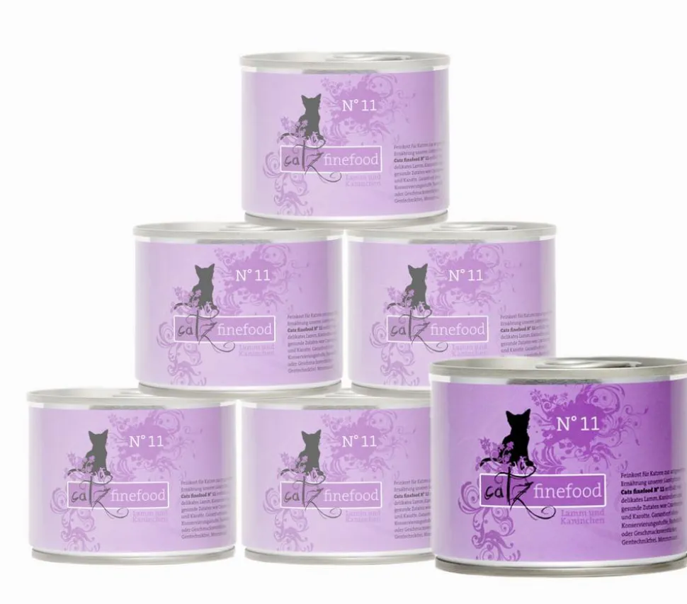 catz finefood Nassfutter für Katzen, 6 x 200 g