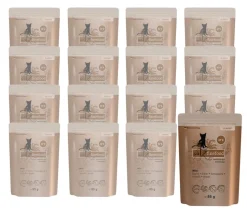 Catz finefood, Nassfutter für Katzen, 16 x 85 g
