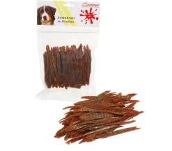 Corwex Hundesnack Entenbrust in Streifen
