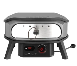 Cozze elektischer Pizzaofen Premium Rotate 34 cm (13"), mit Thermometer inkl. Pizzastein, ca. B53/H32/T56 cm