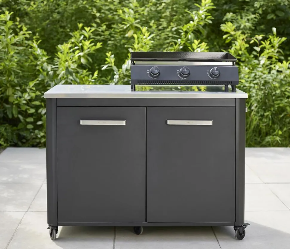 Cozze Gasgrill Plancha G-700 mit 3 Brennern, ca. B66,5/H22,5/T45,5 cm