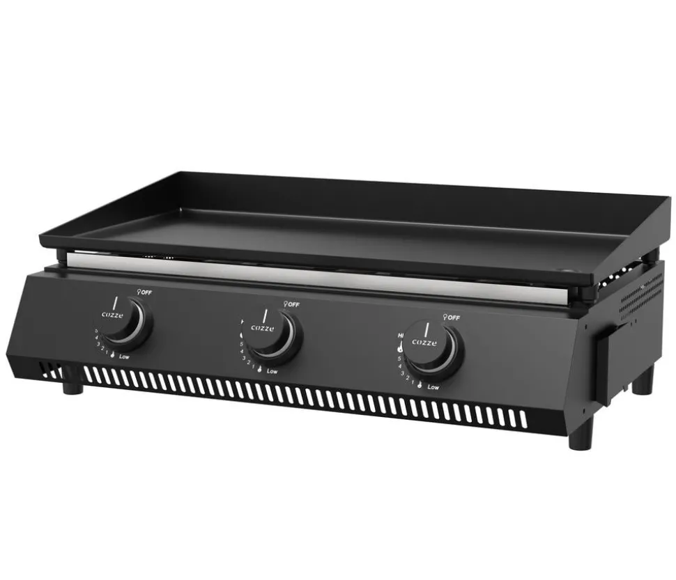 Cozze Gasgrill Plancha G-700 mit 3 Brennern, ca. B66,5/H22,5/T45,5 cm