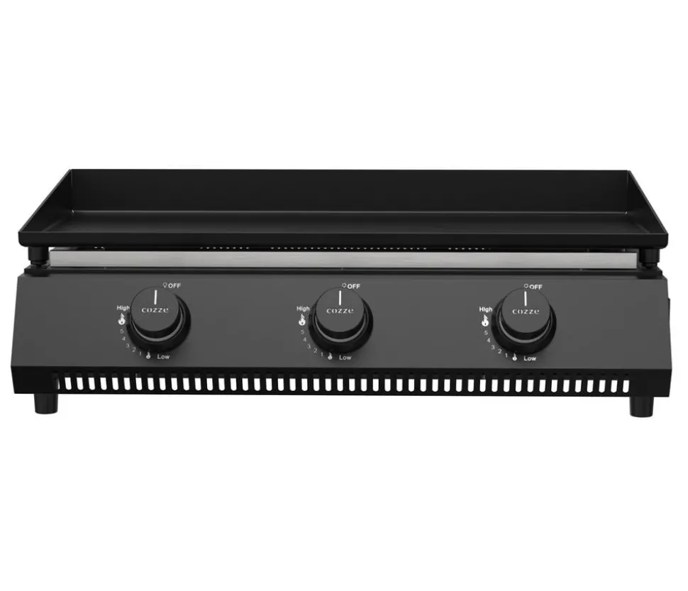 Cozze Gasgrill Plancha G-700 mit 3 Brennern, ca. B66,5/H22,5/T45,5 cm
