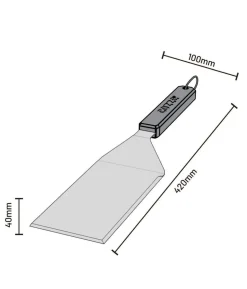 Cozze Grillspatel, ca. B37/H10/T4 cm