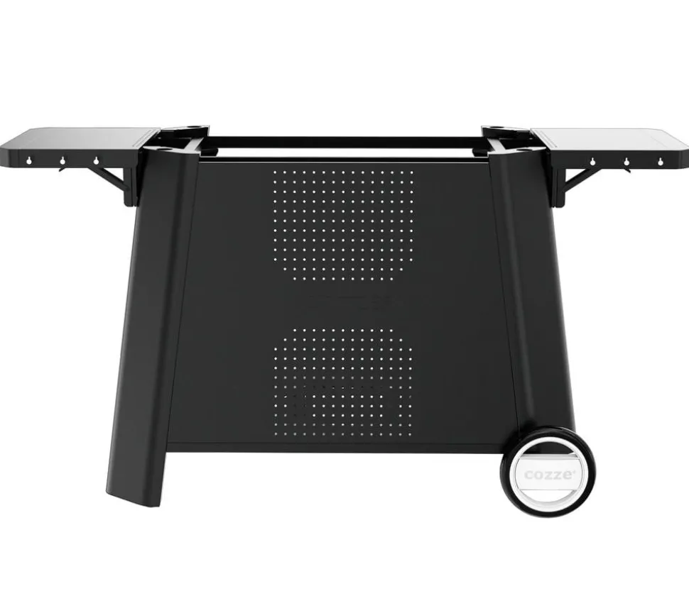Cozze Grillwagen Premium XL für Plancha 800, ca. B146/H74,5/T70 cm