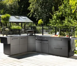 Cozze Outdoor-Küche Schubladenmodul Elements, ca. B110/H90/T60 cm