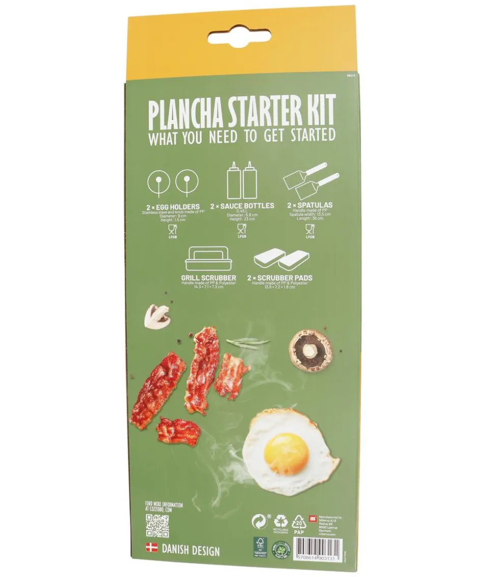 Cozze Plancha Starterset, 9-teilig