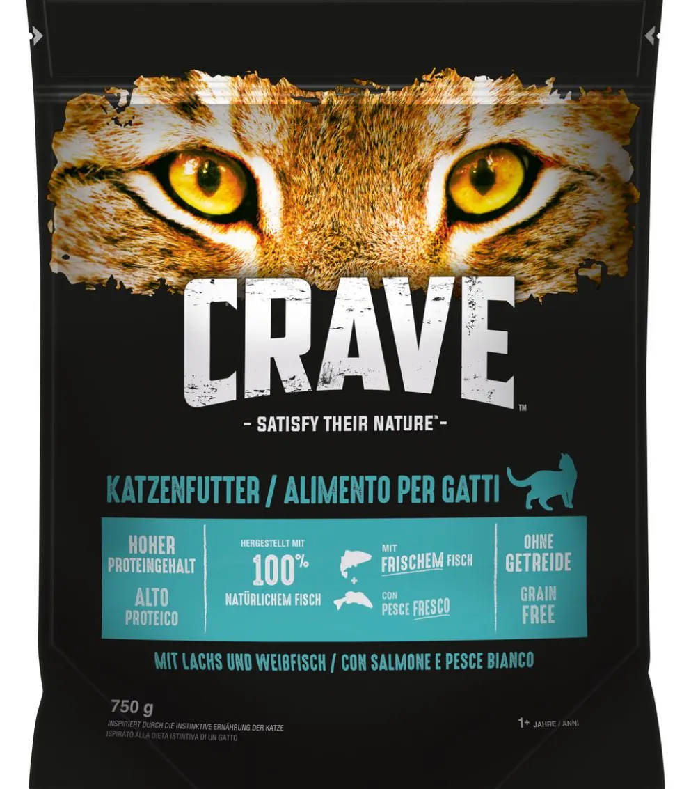 CRAVE™ Trockenfutter für Katzen Adult, 750 g
