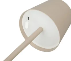 Dehner Akku-Tischleuchte Dyan, ca. Ø11/H30 cm